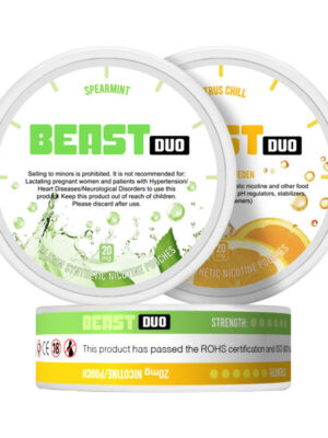 BEAST 20mg Spearmint & Citrus Chill Double