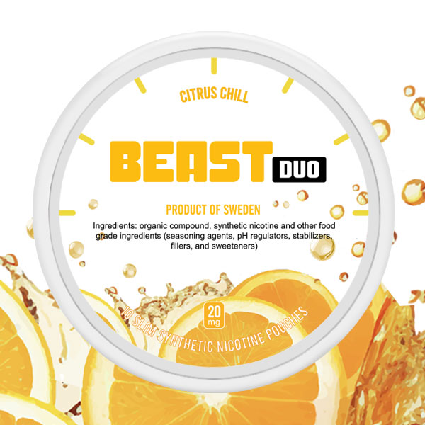 BEAST 20mg Spearmint & Citrus Chill Double